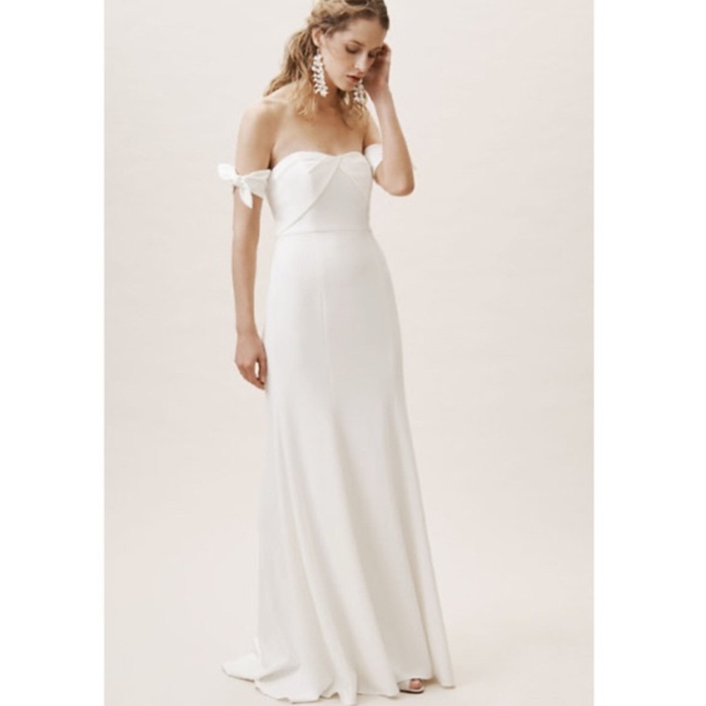 Watters & Watters Ivory Delilah Dress